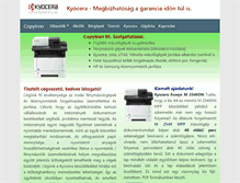 Tablet Screenshot of copytron.hu